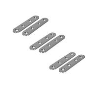 Giwnhvx Supporto piatto in acciaio inox per riparazioni, piastra di fissaggio, 6 pezzi