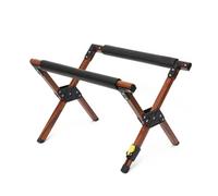 Giwnhvx Supporto refrigerante pieghevole, supporto frigo con gamba regolabile, supporto portatile per box frigo antiscivolo per ed escursionismo