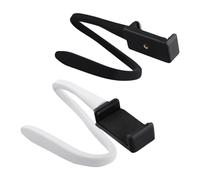 Giwnhvx Supporto universale per baby monitor mensola per fotocamera in silicone flessibile supporto per telecamera IP senza fori