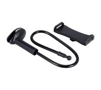 Giwnhvx Supporto universale per telefono cellulare braccio flessibile 360 clip di montaggio a collo di cigno supporto per tablet regolabile nero