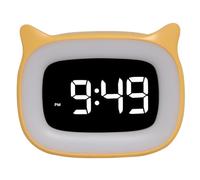 Giwnhvx Sveglia Luce Notturna LED, Orologio Elettronico Funzionale Ufficio, Orologio Notturno Atmosfera Camera da Letto, Sala Familiare