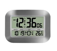 Giwnhvx Sveglie per Camere da Letto Orologio LED Silenzioso per Tavolo Sveglia Multifunzione con Display Data e Temperatura