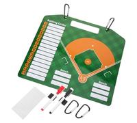 Giwnhvx Tabella di Baseball Tabella di Programmazione di Baseball Magnetico Accessori Per L'Allenamento Baseball Softball Tabella Marcatore Cancellabile A Secco Scrittura