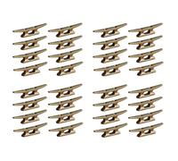 Giwnhvx Tacchetti per barca da 10,2 cm, per ormeggio barca, bronzo, in ghisa, adatti per decorazioni nautiche, spiaggia, lago, marittimo, 32 pezzi