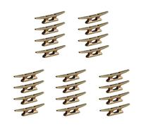 Giwnhvx Tacchetti per barca da 10,2 cm, per ormeggio barca, bronzo, in ghisa, adatti per decorazioni nautiche, spiaggia, lago, marittimo, 20 pezzi