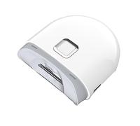 Giwnhvx Tagliaunghie elettrico portatile con luce a LED 2 velocità automatica smerigliatrice per unghie Trimmer per baby Adult Mini Manicure strumento