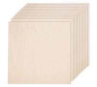 Giwnhvx Tagliere in legno di tiglio, compensato di tiglio liscio, per il taglio, modello di costruzione fai da te, 30 x 30 x 0,3 cm