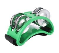 Giwnhvx Tamburello a piedi potente e regolabile con strumento musicale per performance canto verde