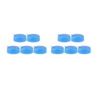 Giwnhvx Tappo per Bottiglia D'Acqua Tappo per Bottiglia D'Acqua nel Plastica da 10 Pezzi Tappo per Bottiglia D'Acqua Potabile di Gallone Blu