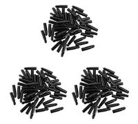 Giwnhvx Tappo Versatore di Gomma Nero Tappo di Liquore Coperchio Versatore Dispenser Beccuccio Copri-Polvere (144)