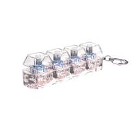 Giwnhvx Tasti della tastiera 4 Tasti Fidget Toy Stress Relief DIY Keycaps Toy Tasti Tastiera Pulsante Dito Fidget Finger Keycaps D