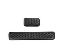 Giwnhvx Tastiera Polso Tappetino per Mouse Memory Cotone Polso Pad Tastiera Mano Schiuma Silicone Desktop Mouse Polso Pad Nero