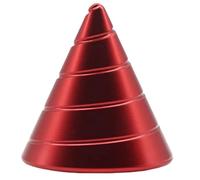 Giwnhvx Tavolo Fidget Toy Cono Rotante Giroscopio Ufficio Fidget Toy Illusione Ottica Dito Che Scorre Giocattolo, Rosso Facile Da Usare