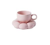 Giwnhvx Tazza da caffè con coppia carina, per uomini e donne, per studenti, ufficio, piccola tazza in ceramica fresca, tazza d'acqua di grande capacità E