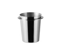 Giwnhvx Tazza dosatrice per caffè, 58 mm, in acciaio inox, in acciaio inox, per il trasporto, collettore di polvere universale in acciaio inox