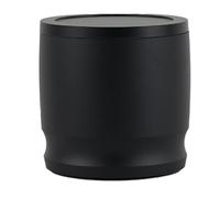 Giwnhvx Tazza Dosatrice per Caffè da 58 Mm, Lega di Alluminio, Imbuto Dosatore per Espresso, Ciotola per La Preparazione, Portafiltro, Dosatore Nero
