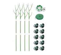 Giwnhvx Telaio di supporto per piante rampicanti staccabili Set di supporti per piante Set di supporto per piante 90 cm si fonde nella pianta, rami per piante traliccio per piante