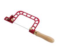 Giwnhvx Telaio in acciaio Coping Saw Incisione di precisione Seghe a filo a mano Seghe da taglio Strumento a mano efficiente Autopulente WithHandle A