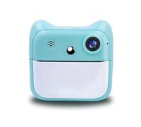 Giwnhvx Telecamera HD MiniPrint Fotocamera da stampa per Bambini Macchina Fotografica Termica Fotocamera Digitale Adatta Per Ragazze e Ragazzi Bambini, B