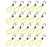 Giwnhvx Tenda da campeggio Fibbia Corda Elastica Cintura Fissa Corda Elastica Gancio Corda da Campeggio Accessori per Tettoia Corda Giallo