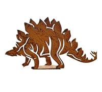 Giwnhvx Topper Recinzione in Metallo con Dinosauri, Dinosauri C