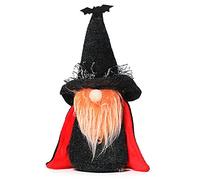 Giwnhvx Toussaint Gnomes DéCor Ognissanti PTFE Bambola Trucco Festa Pipistrello Bambola per Ognissanti Decorazione per Festa B