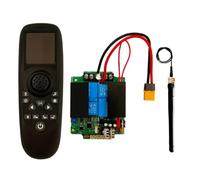Giwnhvx Trasmettitore a una mano 12V 24V Ricevitore di Potenza Grande RX40G Telecomando Senza Fili B36A