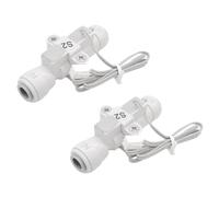 Giwnhvx Tubo flessibile da 1/4 di pollice Sensore di flusso d'acqua Valvola di controllo del flusso d'acqua Connettore Dispenser acqua Regolatore di velocità dell'acqua