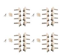 Giwnhvx Tuners Pegs Tuning Key con Pearl Knobs 16L + 16R per Mandolino