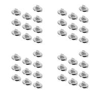 Giwnhvx Twist Lock Common Sense Fastener, pulsanti di rotazione in metallo per barche, barche a vela, camper, gommoni e roulotte (40 pezzi)