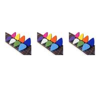 Giwnhvx Ukulele Picks Felt Picks/Plectrums per Ukulele E Chitarra, 24 Pezzi Guitar Picks, Multi-Color
