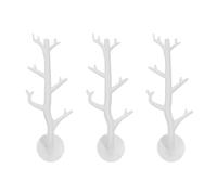 Giwnhvx Un gancio a ramo decorativo da parete portachiavi organizer portaoggetti ganci appiccicosi appendiabiti appendiabiti ganci decorativi per la casa facile da usare