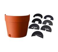 Giwnhvx -Up Pianta Luce Comodino Pianta Vaso Proiezione Luce Lampada Proiettore Luce Notturna Lampada Proiettore con 7 Piante