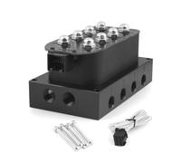 Giwnhvx Valvola a solenoide della valvola del collettore della sospensione di giro dell'aria 1/4 1/8 di pollice NPT Controllo rapido dell'airbag Fbss VU4 (0-300Psi) Facile installare Facile da usare
