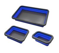 Giwnhvx Vassoio magnetico pieghevole a vite in silicone per parti dello strumento di stoccaggio scatola organizer per la lavorazione del legno idraulico parti utensili vassoio organizzatore