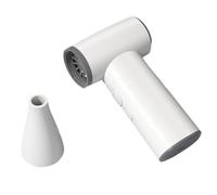 Giwnhvx Ventilatore portatile ad alta velocità con motore brushless da 100000 giri/min, ventilatore portatile ad alta velocità, super potente, bianco