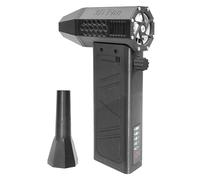 Giwnhvx Ventilatore Turbo Jet Fan 140.000RPM Display di potenza Mini Duster portatile ad alta velocità Duster strumento di pulizia, ventilatore violento nero