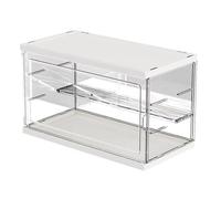 Giwnhvx Vetrina in acrilico per conservare scatole cieche, design trasparente, espositore per scatole cieche, fatto a mano