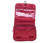 Giwnhvx Vino Rosso Appeso Viaggio Grande Borsa da Toilette Cosmetica Donne Nesario Trucco Bellezza Caso di Vanità Organizzatore Accessorio di Stoccaggio Sacchetto di Lavaggio