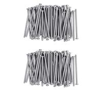 Giwnhvx Viti rotonde M2,5 x 40 mm in acciaio inox 304, 120 pezzi