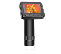 Giwnhvx W2 - Microscopio digitale portatile USB ad alta definizione, lente d'ingrandimento palmare con identificazione dello schermo 1000X facile da usare