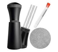 Giwnhvx WDT Tools - Strumento di distribuzione espresso con supporto, adatto per macchine da caffè espresso Breville8 Series e portafiltro da 54 mm, facile da usare, nero