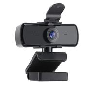 Giwnhvx Webcam 2K Macchina Fotografica USB HD PC Webcam Computer con Copertura di Privacy per la Trasmissione in Diretta/Video/Lavoro di Conferenza