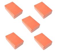 Giwnhvx Yoga Blocks Cube Mattoni Rinforzo Mat Sport Yoga Forniture Casa Palestra Attrezzature Fitness Arancione