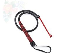 GixTimeed Nuovo fulmine antica di gland, frusta di gioco, frusta di corda rossa, frusta della regina di cosplay