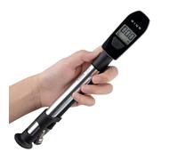 GIYO GS-52L Air Turbo Digital Shock Pump per bici - 600 psi Turbo System - Risparmia il 40% di sforzo, micro regolazione dello spurgo d'aria, canna in alluminio resistente, impugnatura comoda e tubo