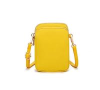GIYXHU Borsa a tracolla da donna, mini borsa a con cerniera, for cellulare, portafoglio verticale multifunzionale, a passeggio(Color 2)