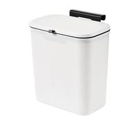 GIYXHU Pattumiera sospesa da 10 litri con coperchio Per Cucina