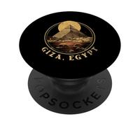 Giza Egitto | Viaggi di vacanza | Piramidi PopSockets PopGrip Adesivo