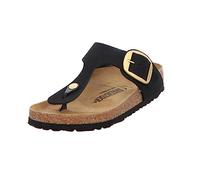 GIZEH BIG BUCKLE (NUBUCK) - Sandalo infradito da donna BIRKENSTOCK 35/BLACK NUBUCK-L